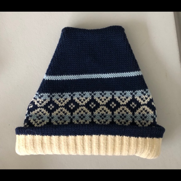 Vintage Smiley Wool Winter Hat - Picture 3 of 6